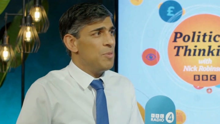 <p>Responding to comments about his race and Englishness, former prime minister Rishi Sunak said: ‘I found the whole thing slightly ridiculous’</p>