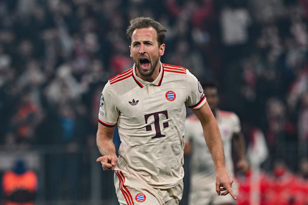 Harry Kane puts Bayern in control over Leverkusen as Raphinha nets Barcelona winner