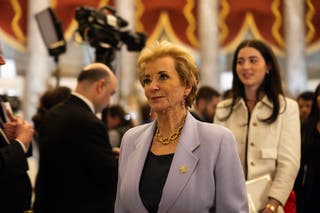 Education Secretary Linda McMahon