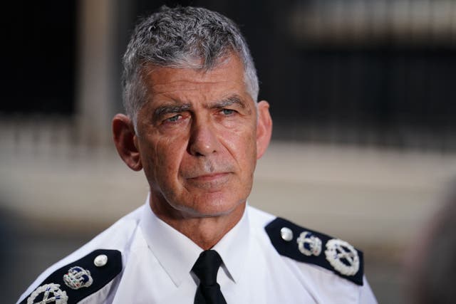 College of Policing chief executive Sir Andy Marsh said there should be a clear distinction between relationships with professionals such as journalists, and connections with criminals or suspects (Jordan Pettitt/PA)