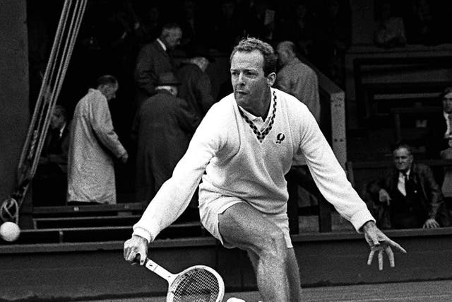 Fred Stolle at Wimbledon in 1968 (PA)