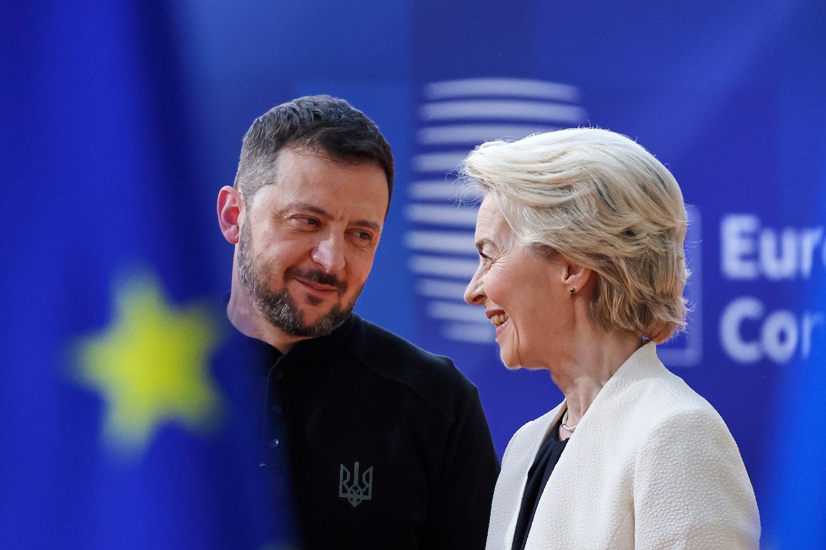 Ukraine-Russia war latest: Zelensky thanks EU leaders for support after Moscow blasts ‘confrontational’ Macron