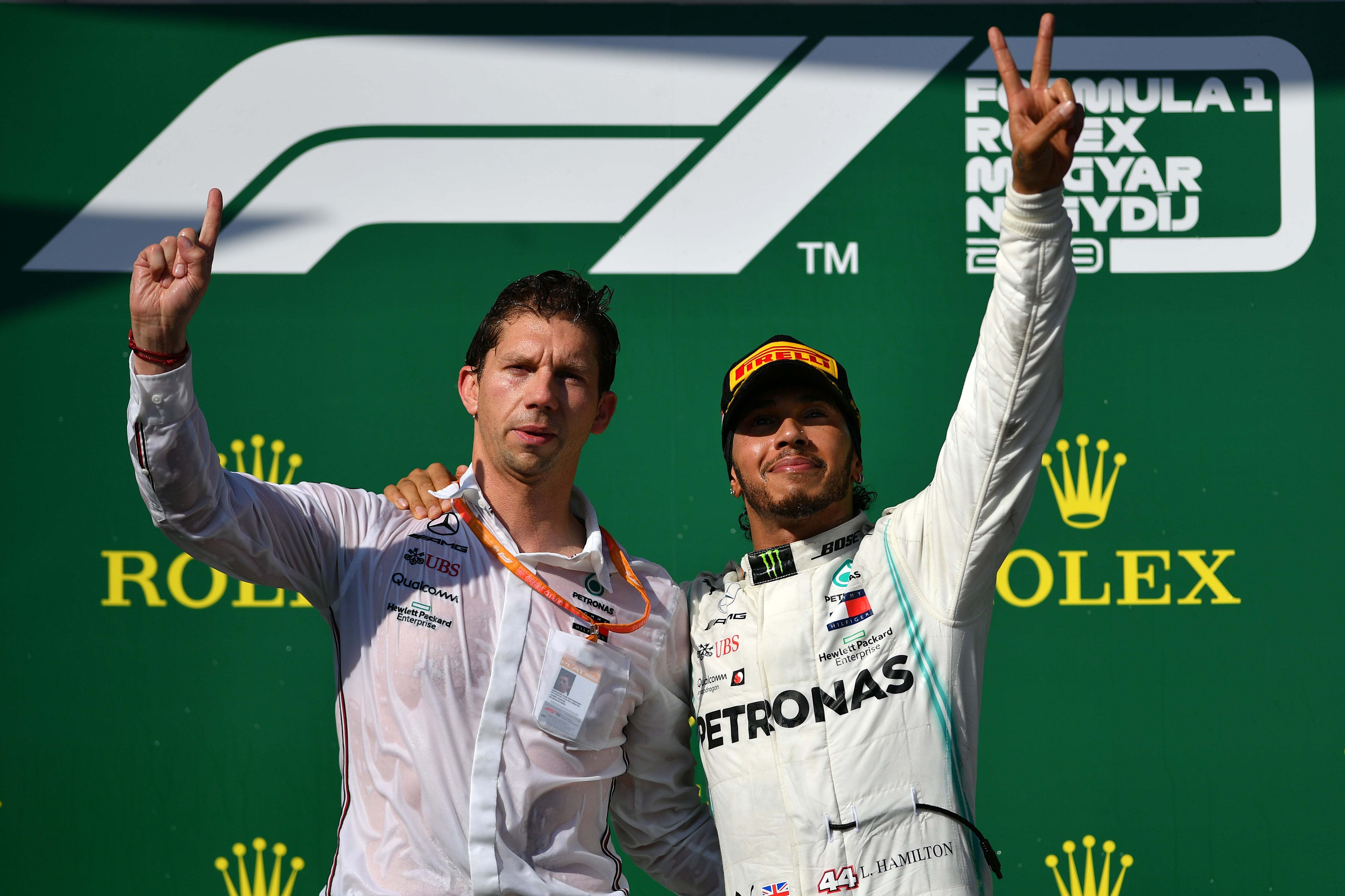 Vowles worked with Lewis Hamilton for 10 years at Mercedes