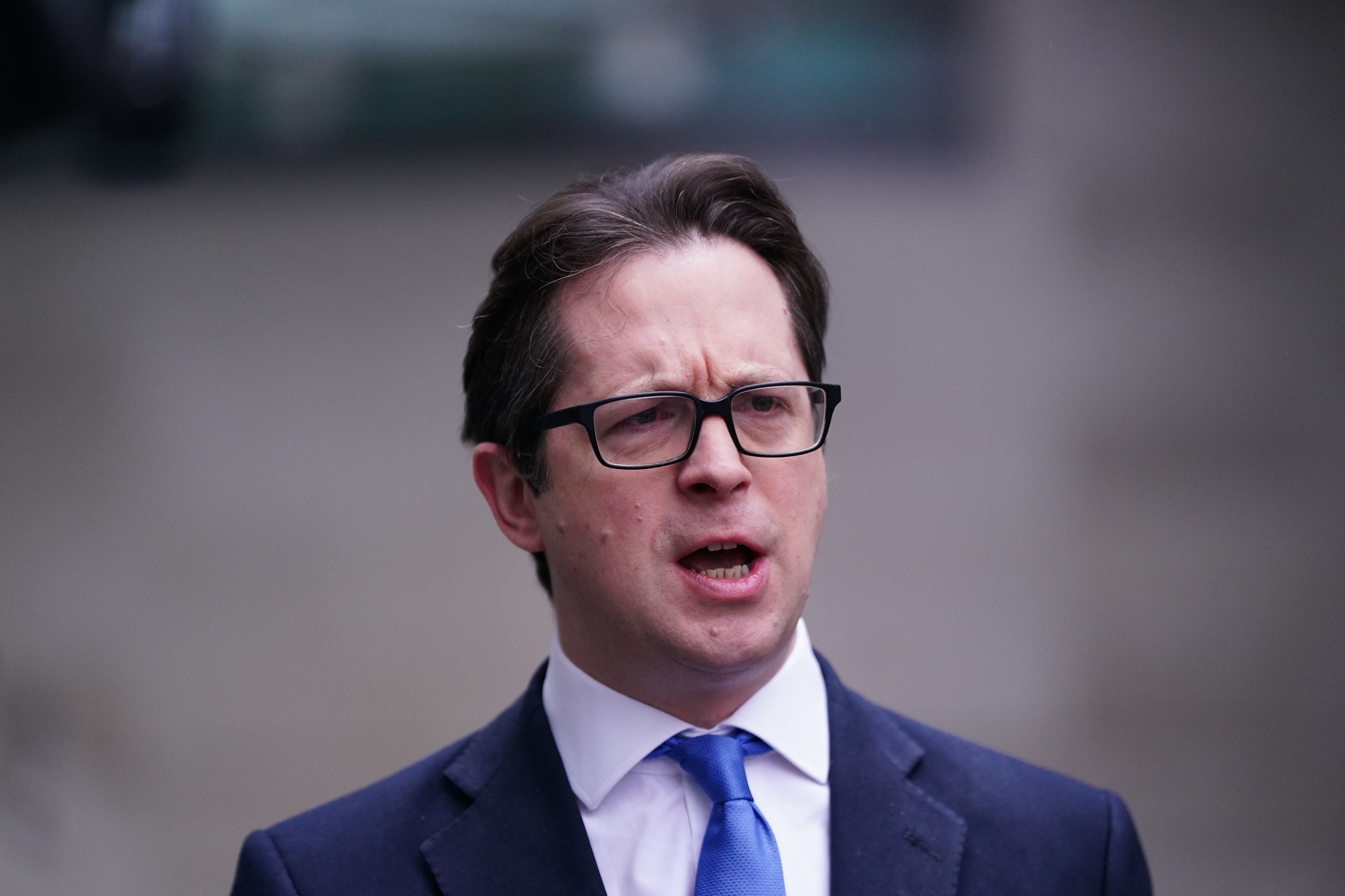 Shadow minister Alex Burghart (Ben Whitley/PA)