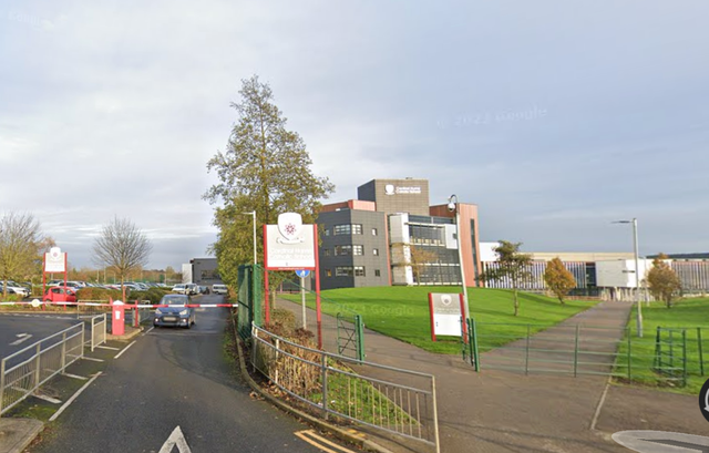 <p>Cardinal Hume School in Gateshead was put in voluntary lockdown following the email</p>