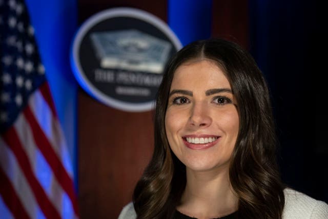 <p>Deputy Department of Defense press secretary Kingsley Wilson has a ‘long history’ of bigoted social media posts, according to a report</p>