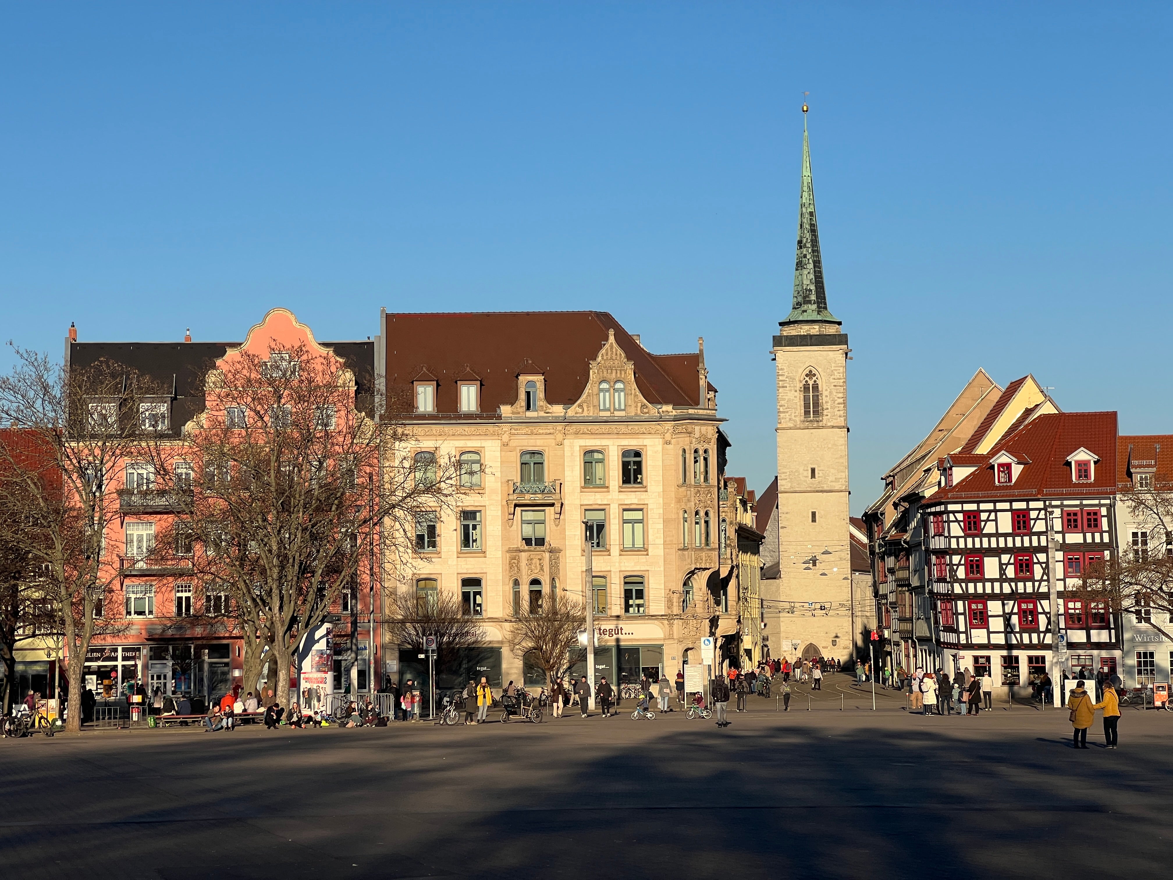 Worth the Erfurt: just on a round-trip from Berlin to this handsome city you can save with a Deutchlandticket