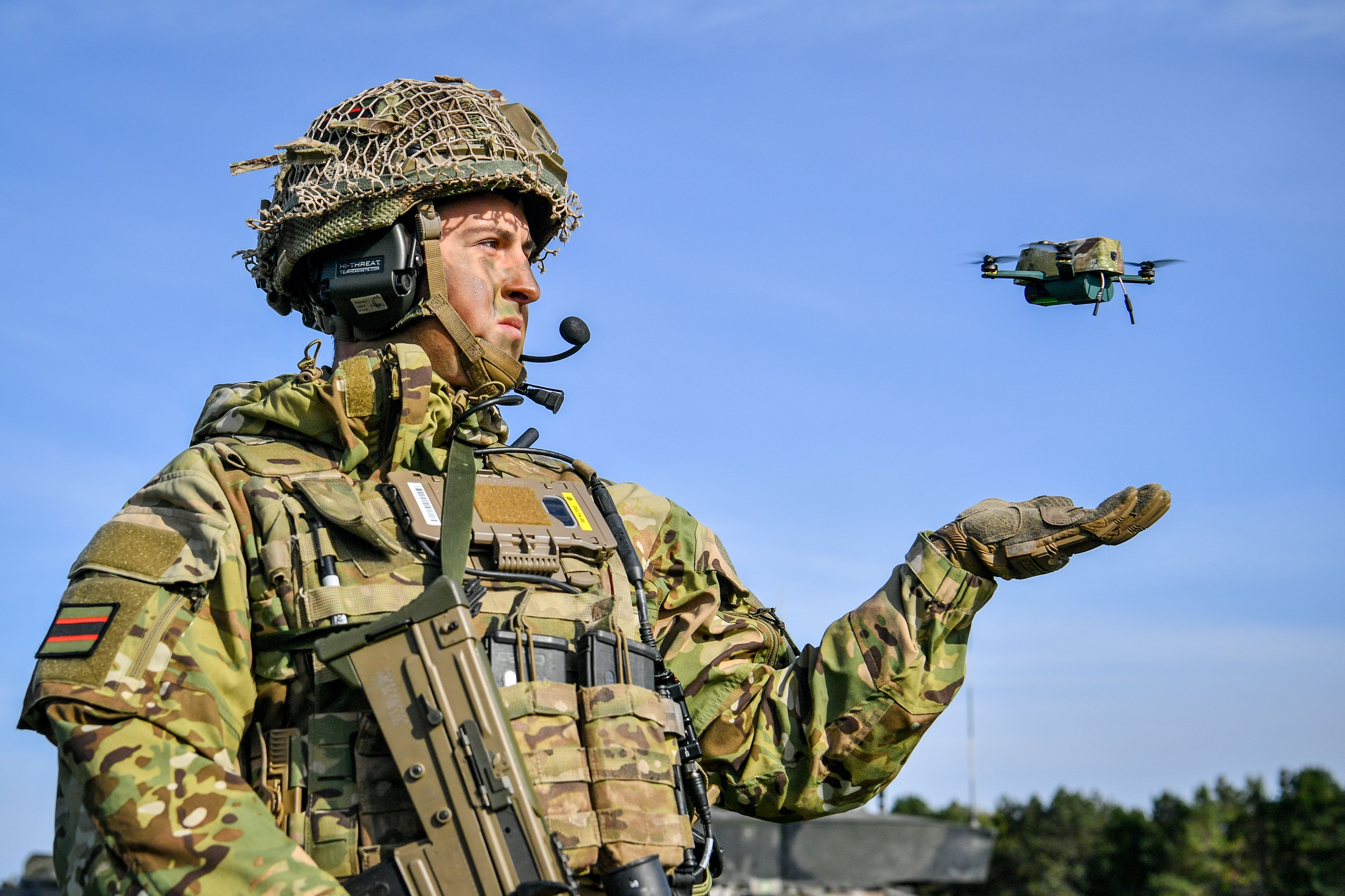 Britain’s military needs to modernise as the country increases defence spending to 2.5% of GDP, the armed forces minister has said (Ben Birchall/PA)