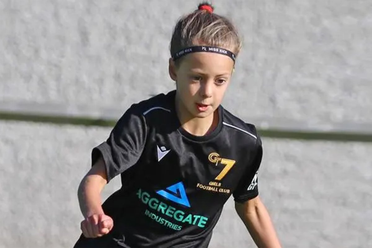 Family pays tribute to ‘beautiful and determined’ girl, 10, who died on sports pitch