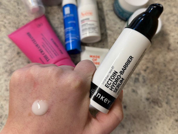 Inkey list anti-redness products testing shot review indybest