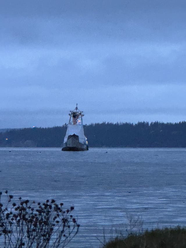 <p>The USX-1 Defiant has been deployed into Washington waters after its construction finished last month</p>