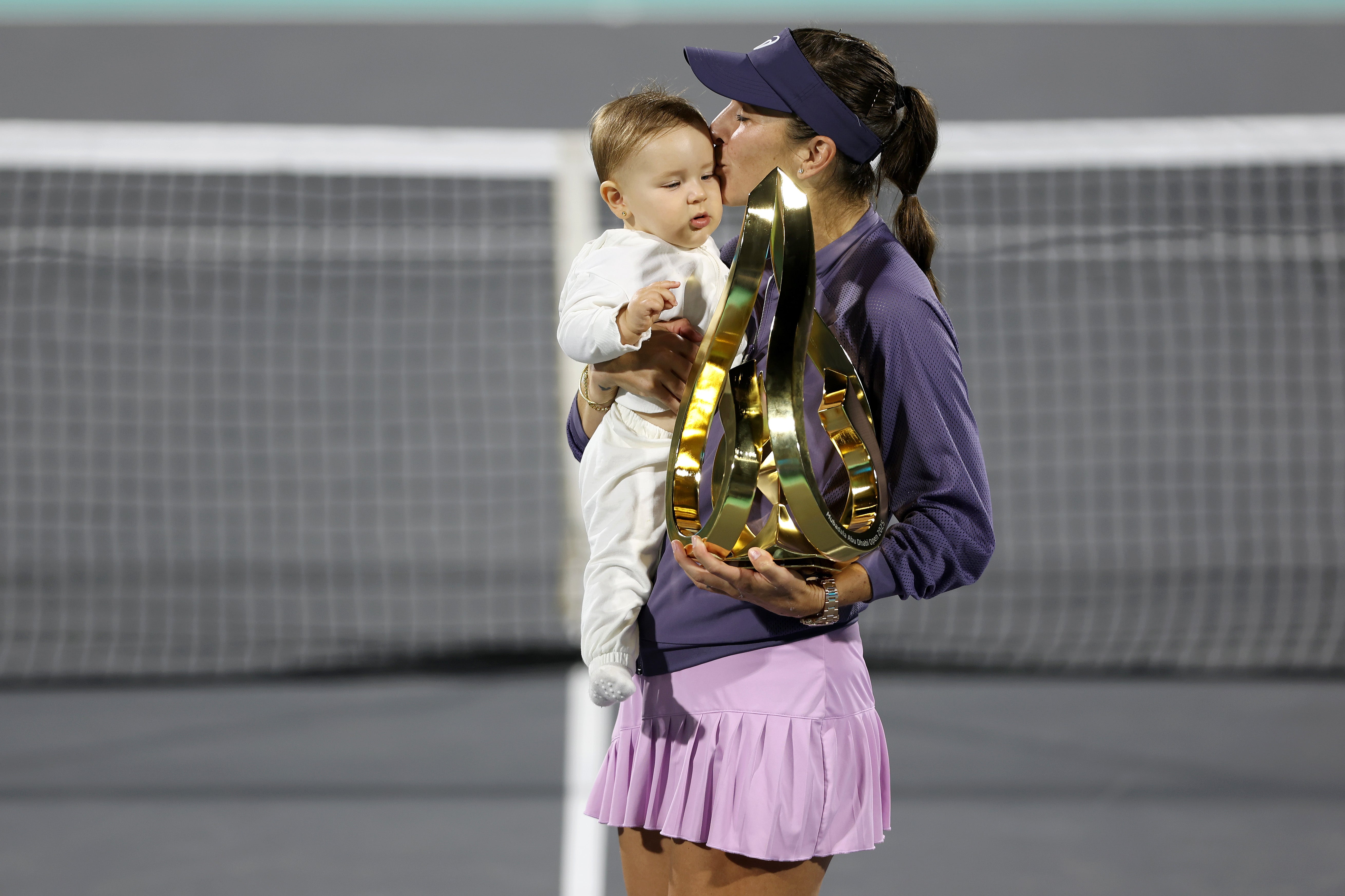 Belinda Bencic has won titles since returning from giving birth