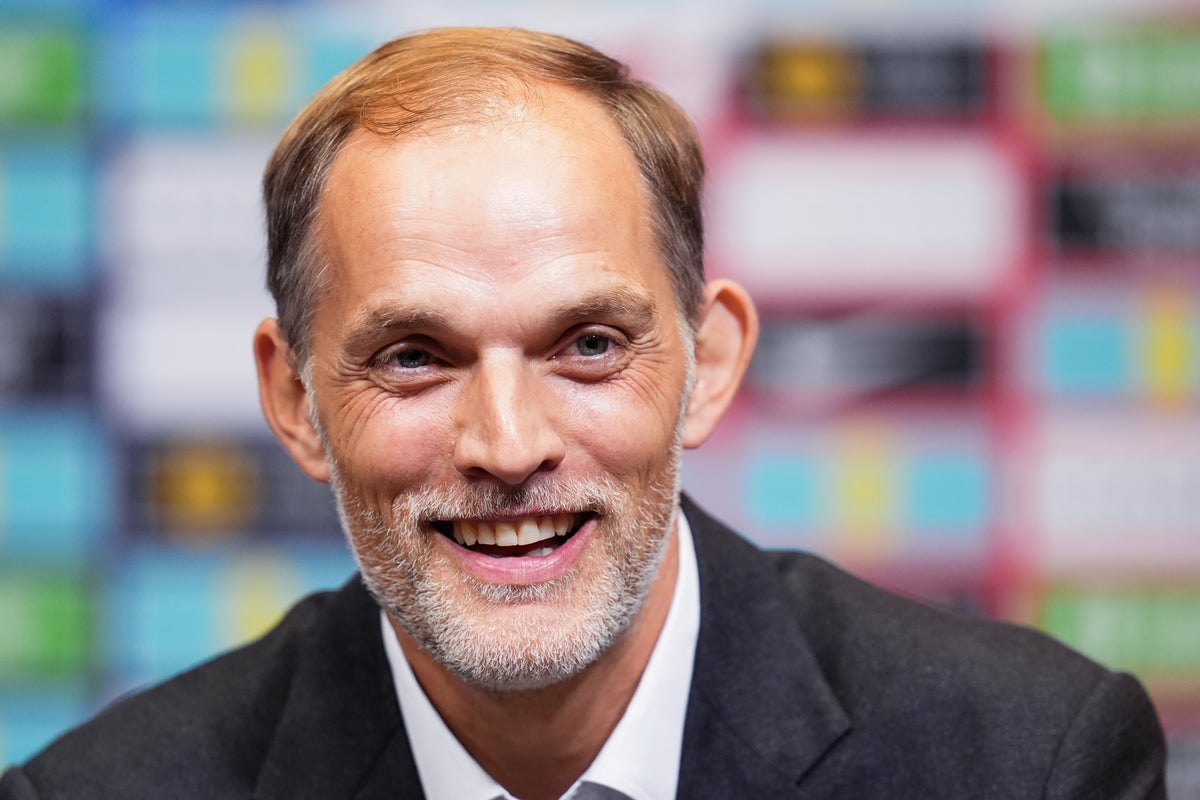 When does Thomas Tuchel announce his first England squad?