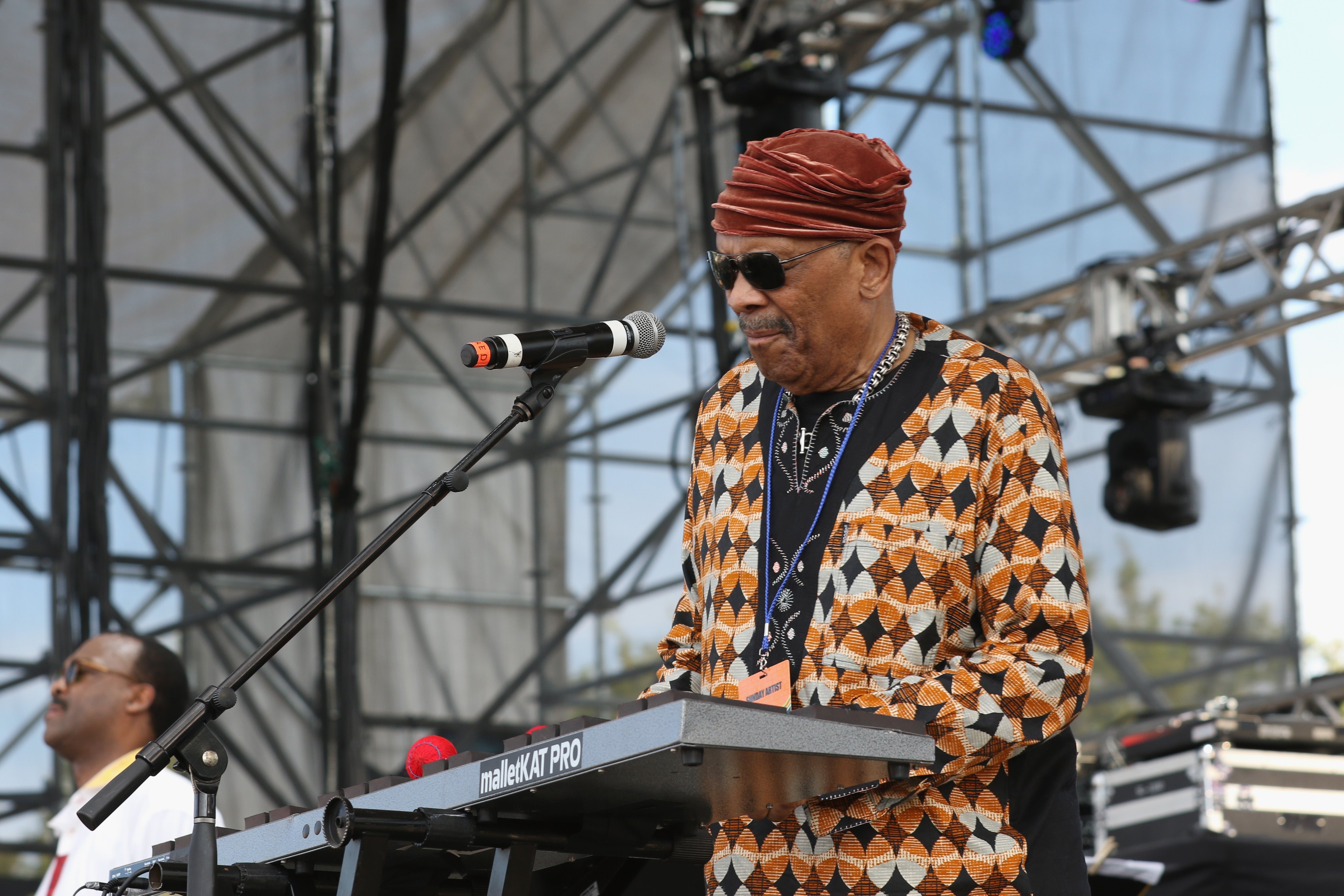 Roy Ayers performs at the 10th Annual Jazz in the Gardens in March 2015