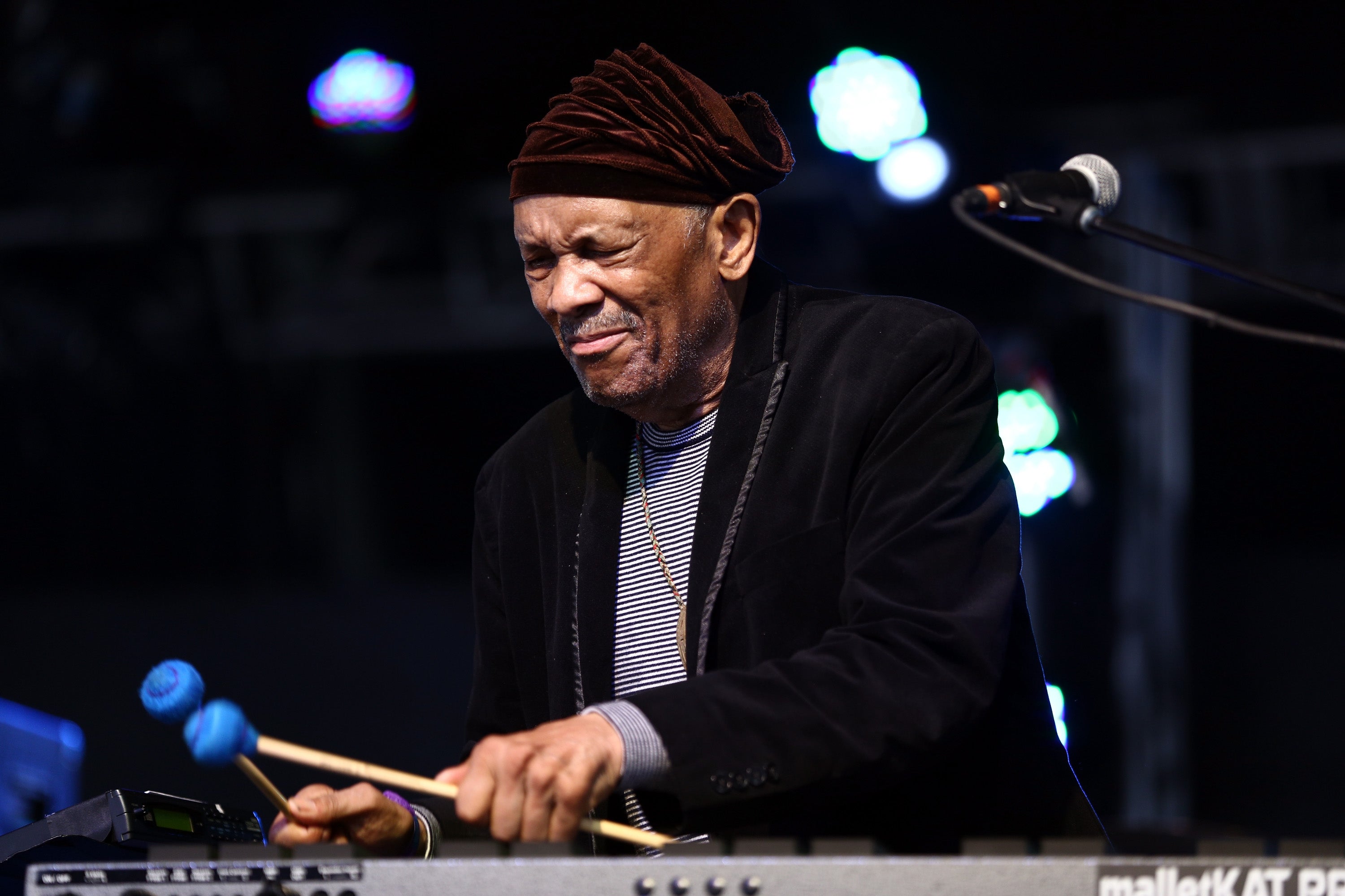 Roy Ayers performs at the Brookside Golf Course in June 2017