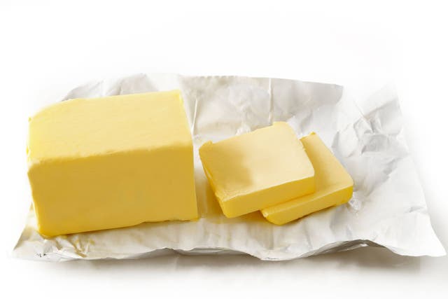 A new study suggests swapping butter for plant oils could cut the risk of early death (Alamy/PA)