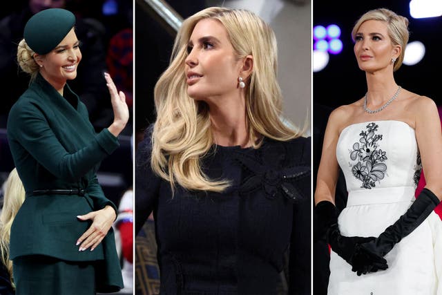 <p>Ivanka Trump has attended several events related to her father in recent months despite saying she ‘hates’ politics</p>