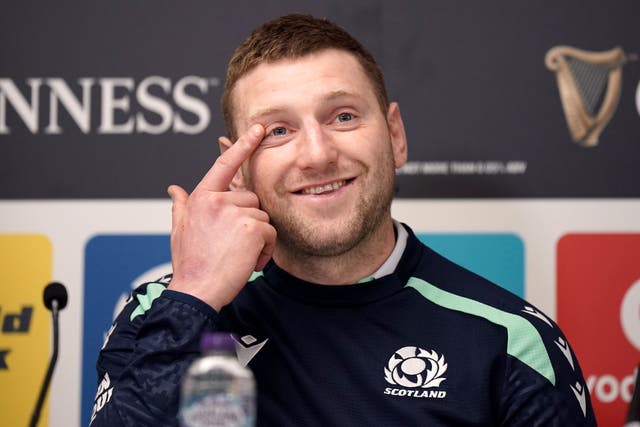 Scotland co-captain Finn Russell speaks ahead of Saturday’s clash with Wales (Jane Barlow/PA)
