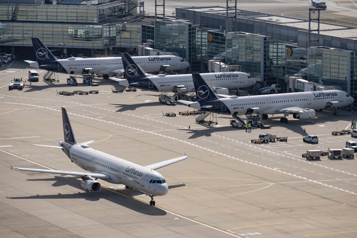 Berlin airport cancels flights ahead of Monday strike. 10 other airports could see disruptions