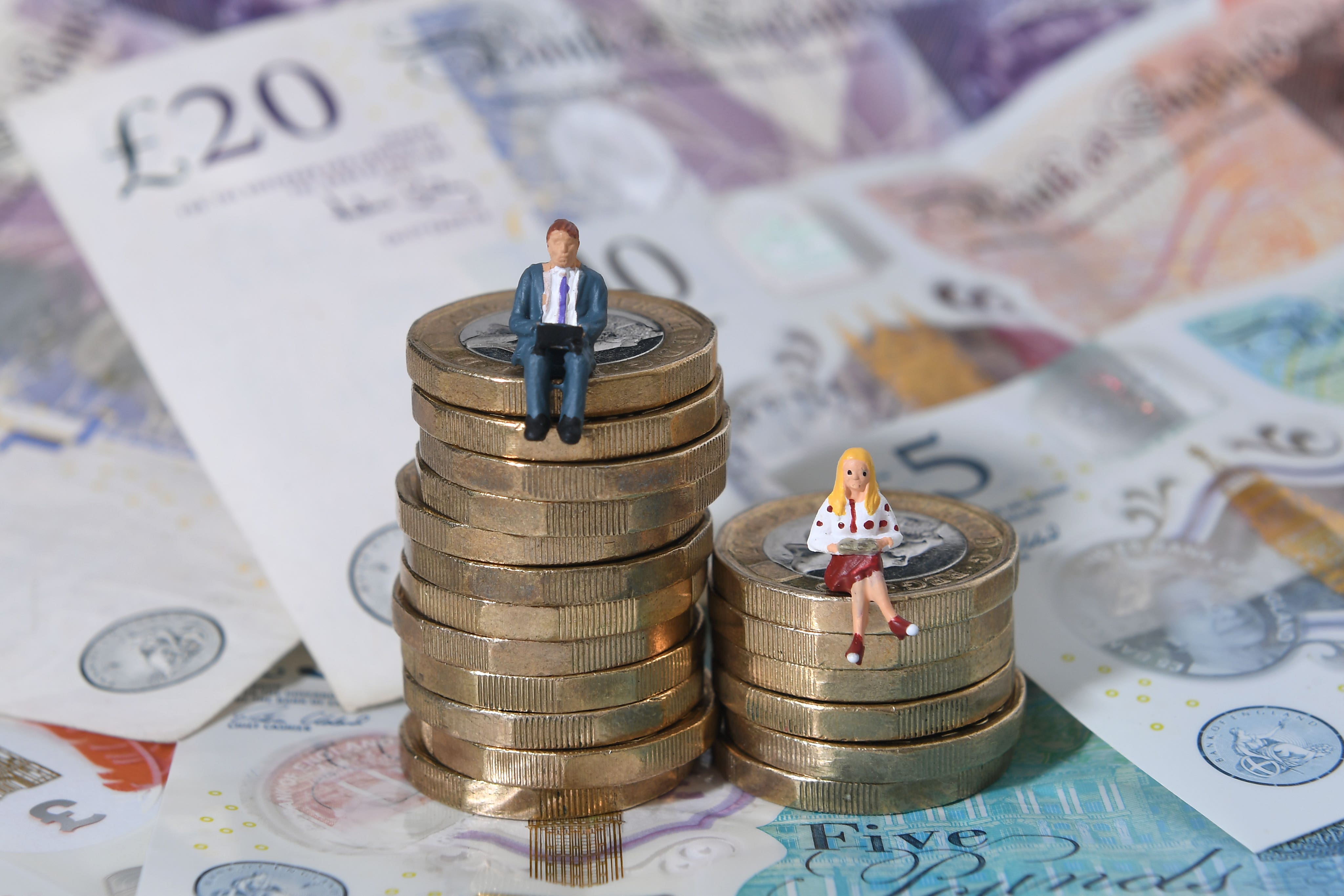 Women typically think people need to earn at least £232,000 to be considered wealthy, while for men the threshold is lower, according to HSBC UK (Joe Giddens/PA)