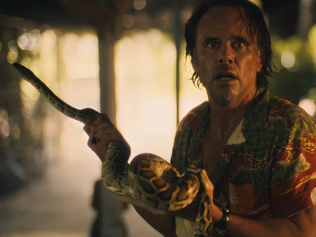 Walton Goggins says he is terrified of snakes