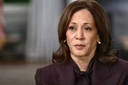 Vice President Kamala Harris’ interview on 60 Minutes on CBS is the cause root of Trump’s complaint.