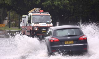 Residents have been warned of the risk of flash flooding