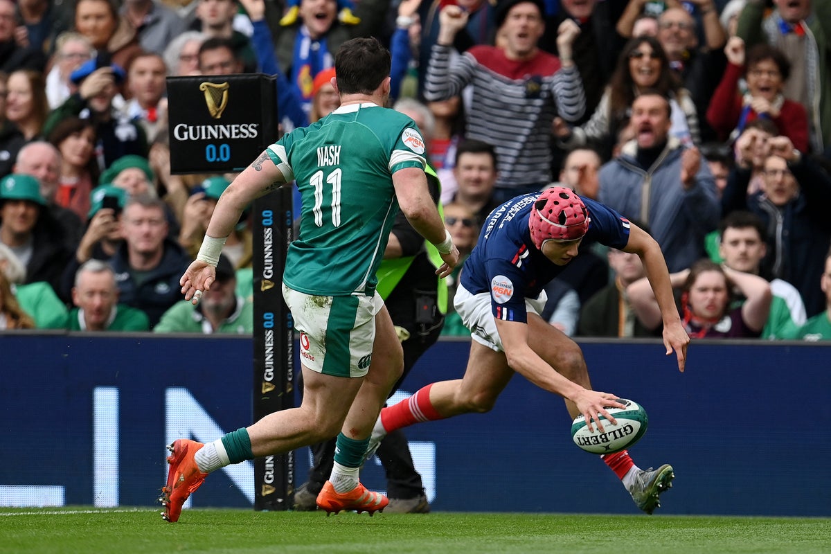 Ireland vs France LIVE rugby: Score and updates from Six Nations title decider as visitors strike after frantic start