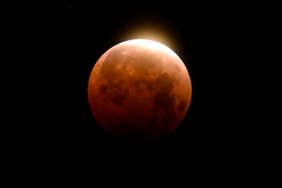 Watch the moon turn red during a total lunar eclipse in March