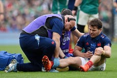 Fabien Galthie demands answers after Antoine Dupont suffers ‘serious’ injury against Ireland