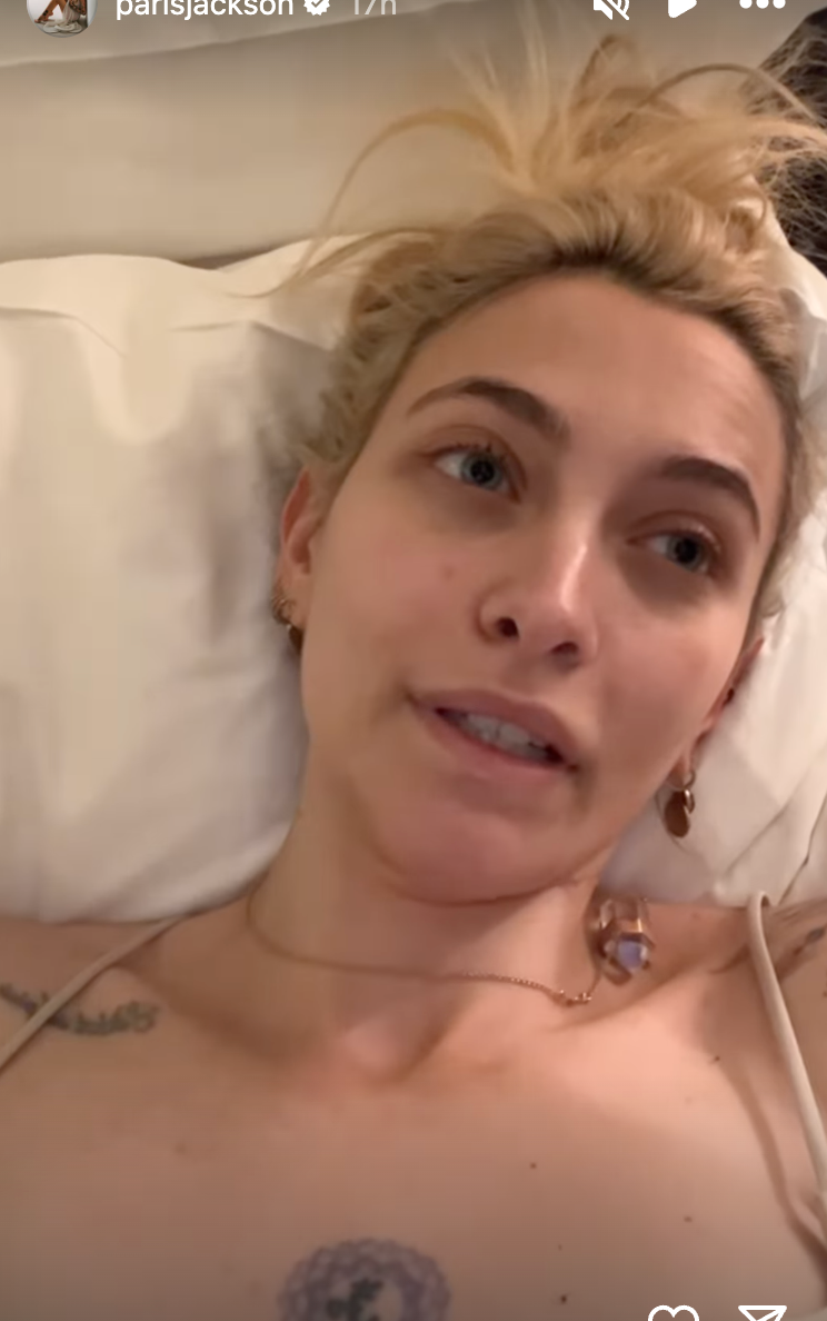 Paris Jackson urges followers not to be ‘unconfortable’ with their bodies on her Instagram Story