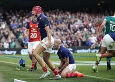 France dismantle Ireland as Six Nations title race takes dramatic twist