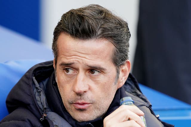 Marco Silva’s Fulham suffered a late defeat at Brighton (Gareth Fuller/PA)