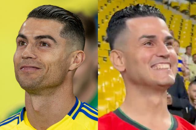 Cristiano Ronaldo raises eyebrows for jokingly calling lookalike fan ...