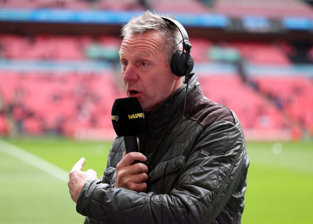 Stuart Pearce, the commentator and former England international