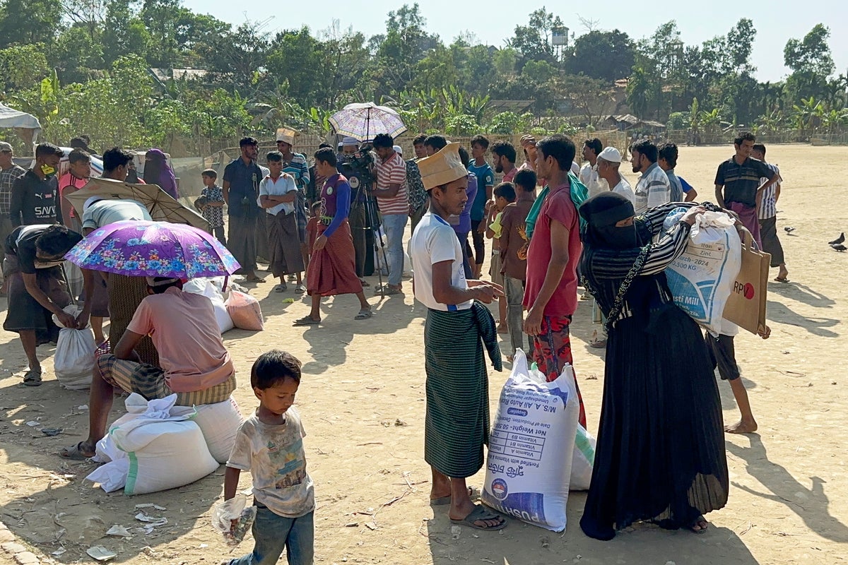 Rohingya refugees in Bangladesh brace for upcoming food reductions as aid agencies cut funding