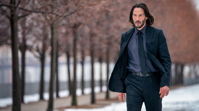 <p>Keanu Reeves in 'John Wick: Chapter 4'</p>