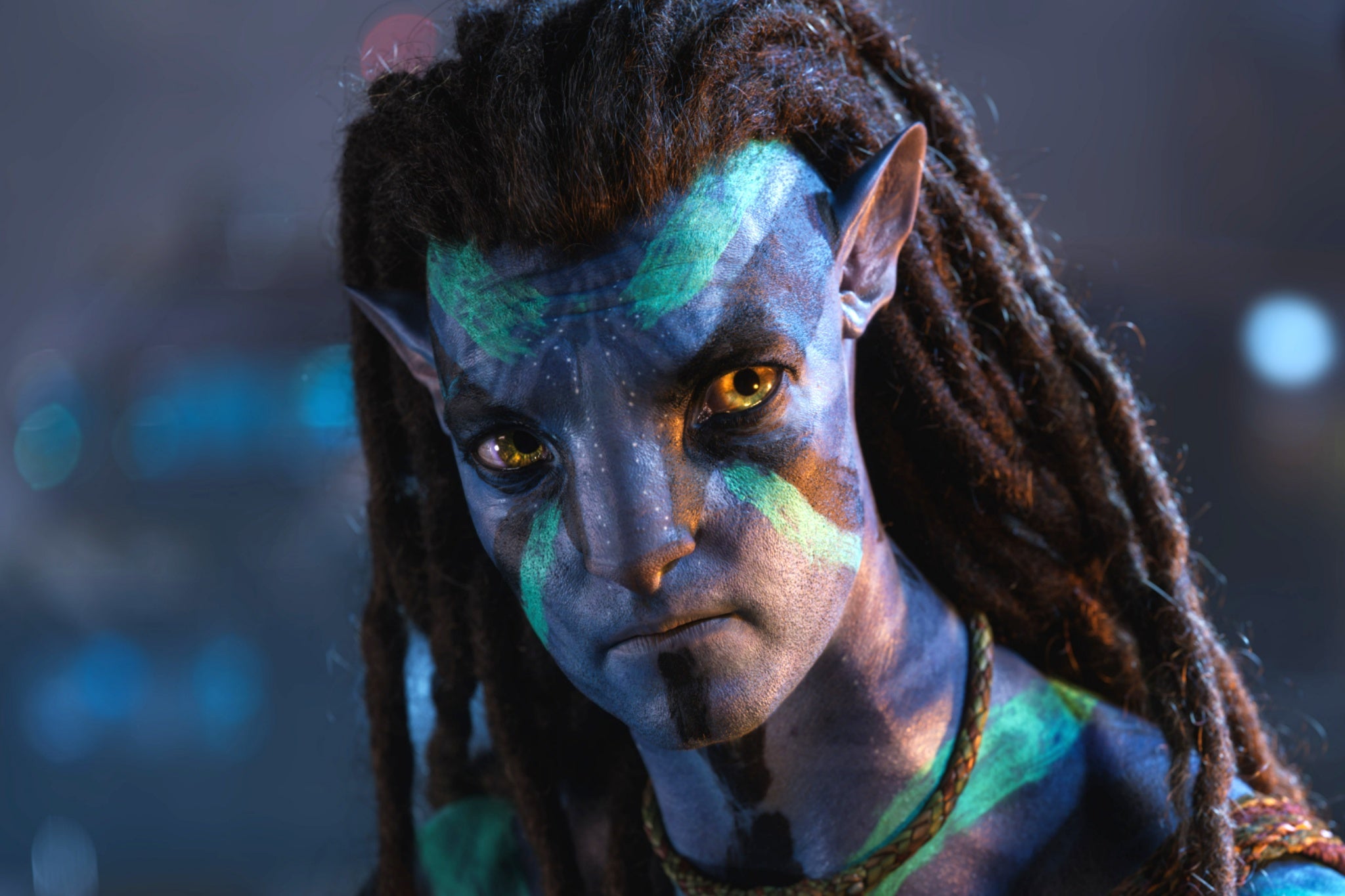 Sam Worthington in 'Avatar: The Way of Water'