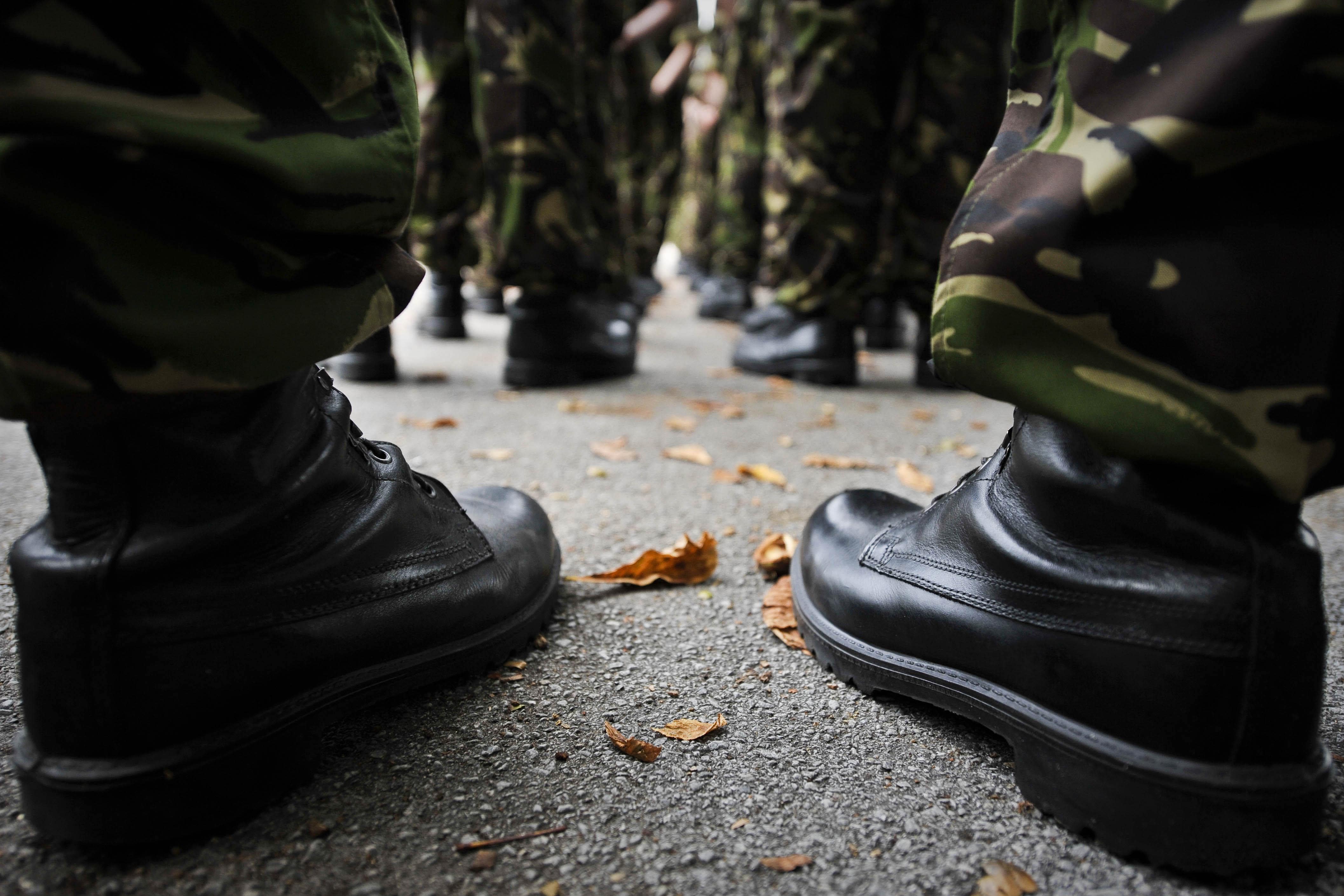 Conscription was last in place in the UK in 1960 (Ben Birchall/PA)