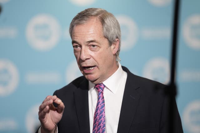 <p>Reform UK leader Nigel Farage and Rupert Lowe have seen several days of a bitter back and forth over the row</p>