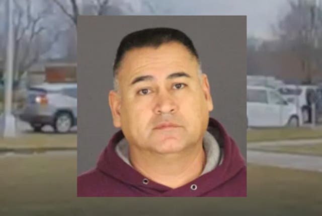 <p>Jose Jaimes was arrested Wednesday by ICE agents after he dropped his son off at middle school in Trenton, Michigan</p>