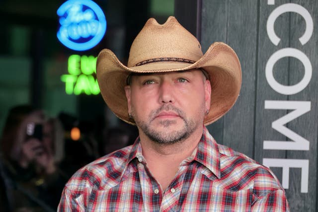 <p>Jason Aldean at the opening of Jason Aldean's Kitchen + Bar in Las Vegas in December 2024</p>