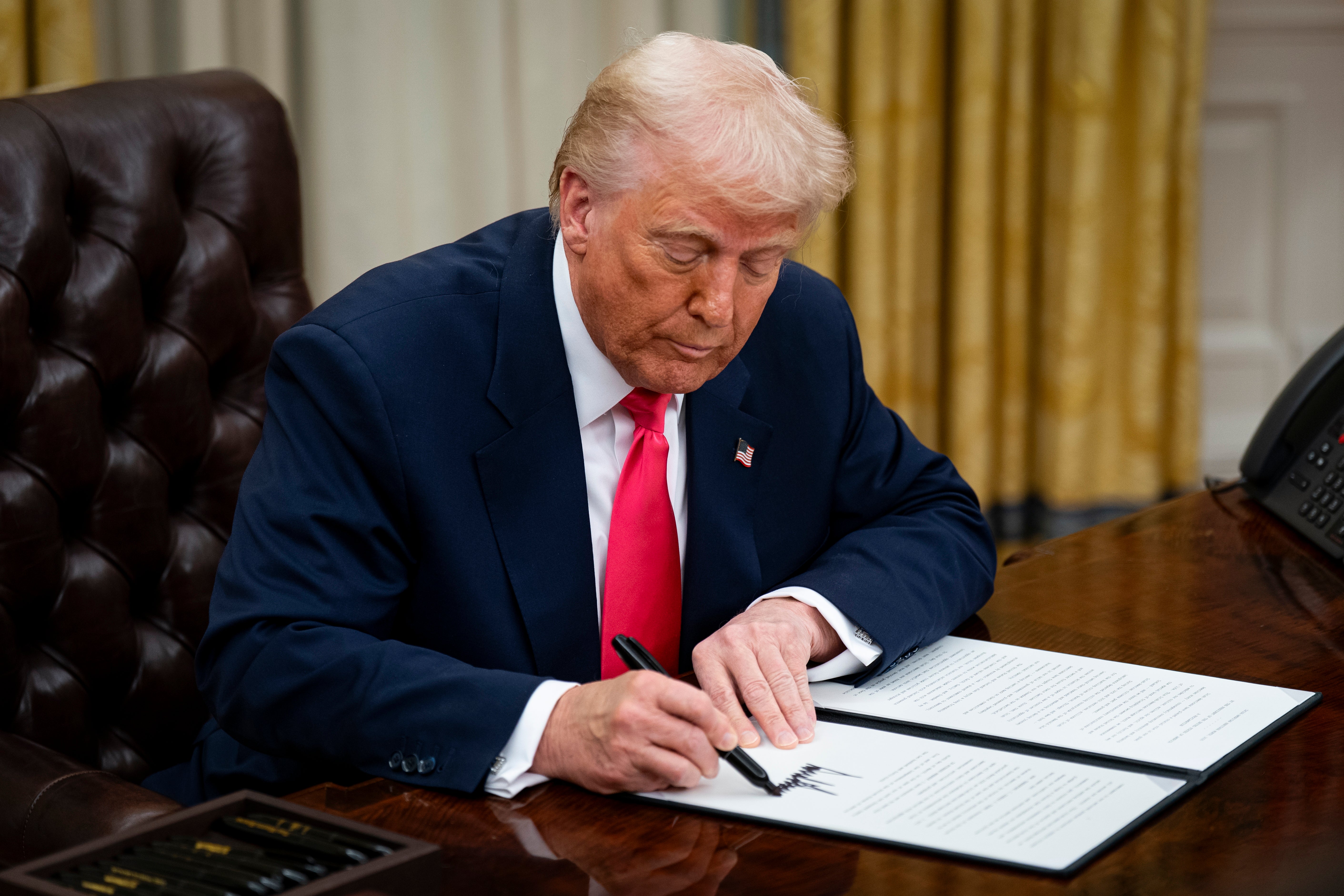 The 47th president’s trusty Sharpie has since crossed orders relating to everything from the declassification of files pertaining to the 1960s assassinations of John F Kennedy, Robert F Kennedy and Dr Martin Luther King to ending the federal procurement of paper straws in favor of plastic ones