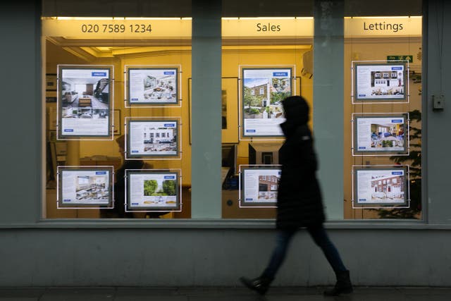 First-time buyers could end up typically paying around a fifth less in mortgage payments per month than if they were privately renting, Zoopla said (Daniel Leal-Olivas/PA)