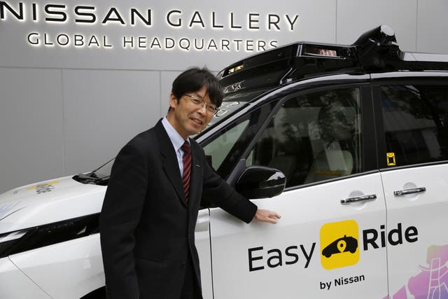 Japan Nissan Driverless Vehicle