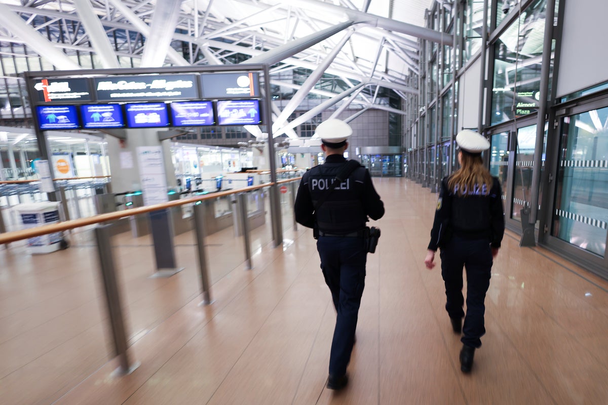 A one-day strike at 13 German airports, including the main hubs, brings most flights to a halt