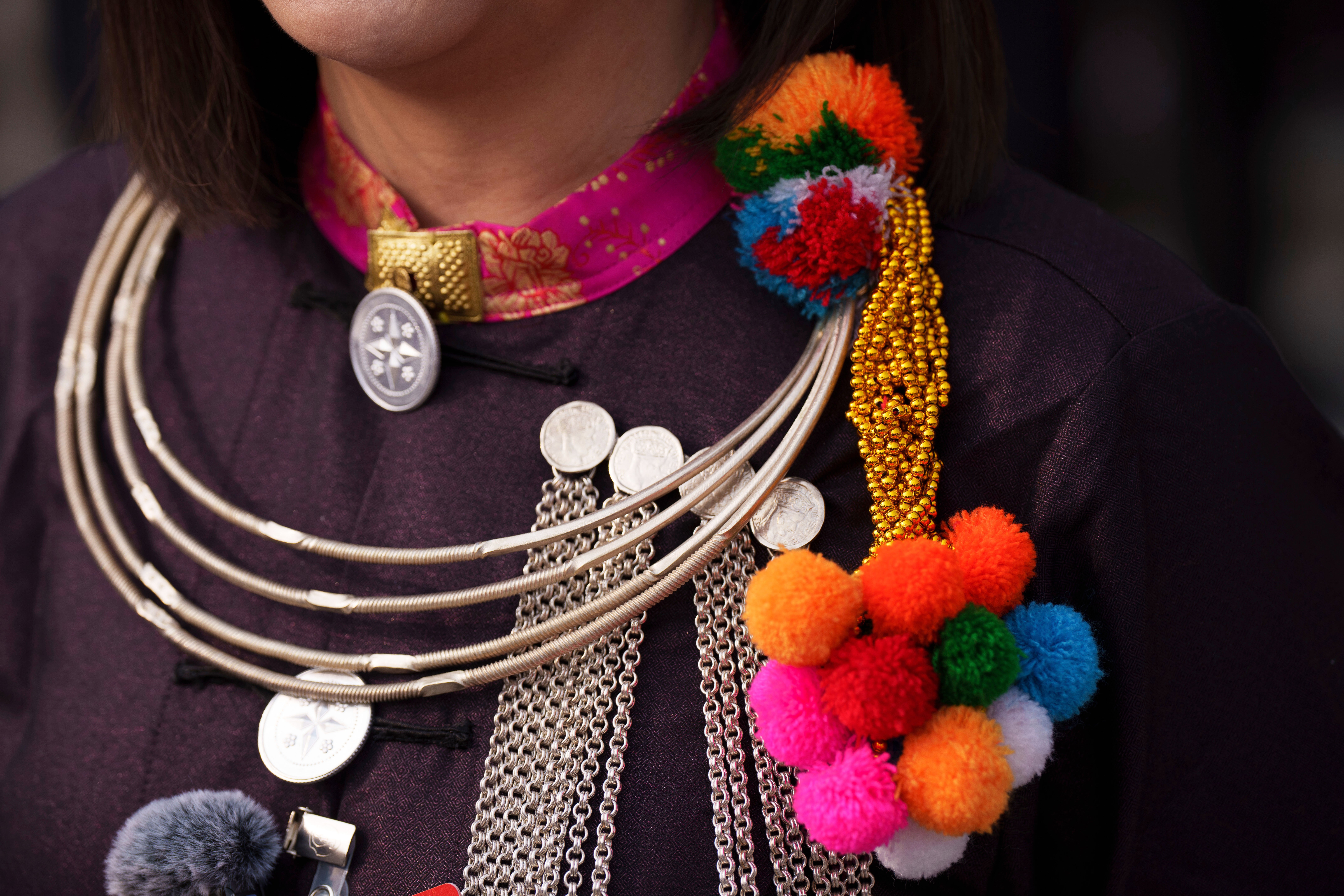 China Political Meeting Ethnic Costumes Photo Gallery