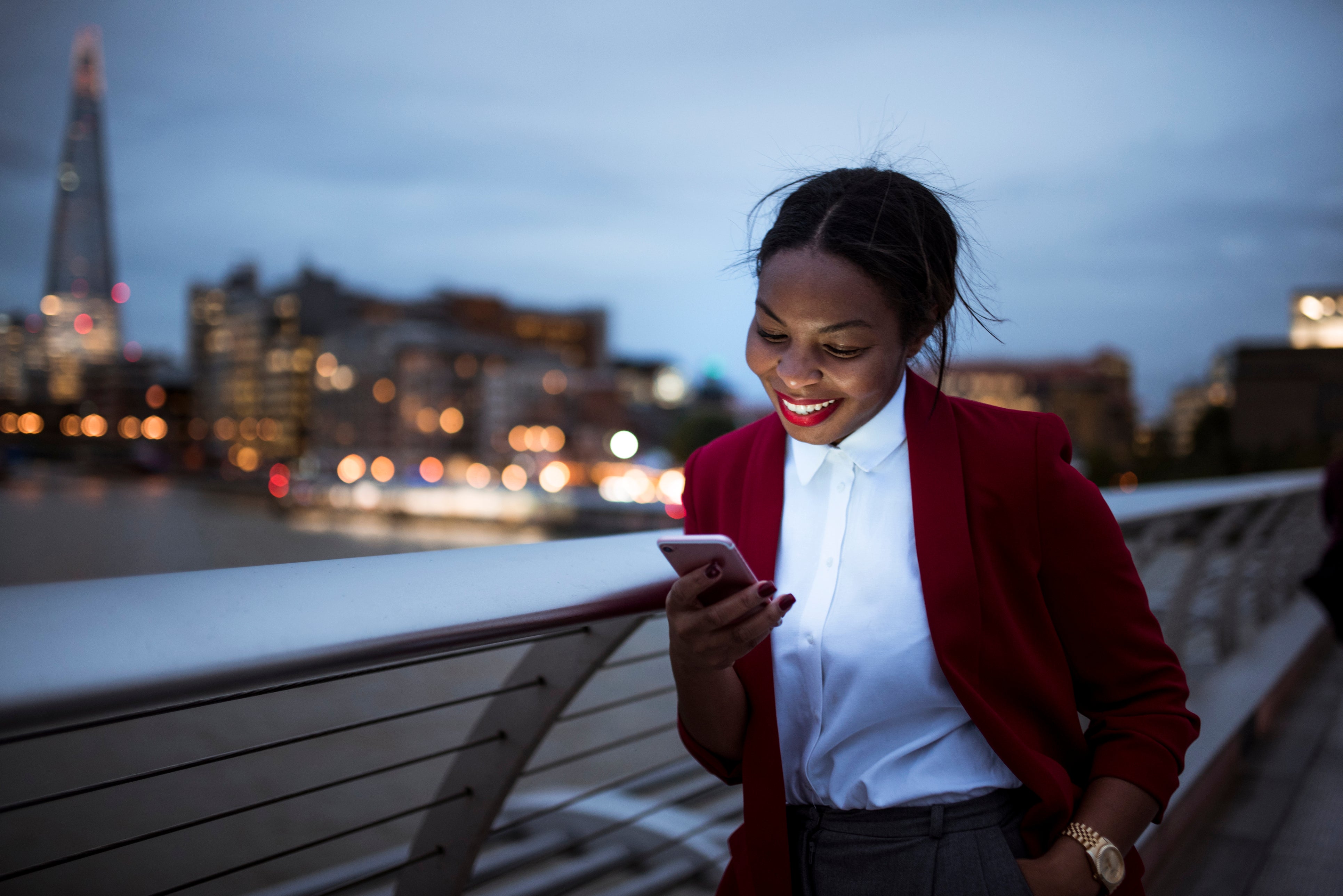 Winning formula: Vodafone has once again been given the accolade of London’s Best Network