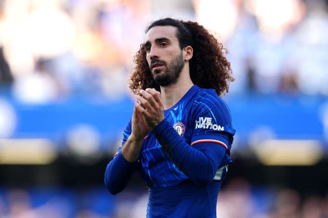 Marc Cucurella said Chelsea had to be patient to break down Leicester on Sunday (John Walton/PA)