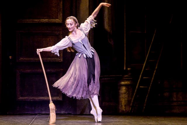 <p>Daria Klimentova in the English National Opera’s production of ‘Cinderella’: the ENO has been forced to relocate outside London or lose its Arts Council funding</p>